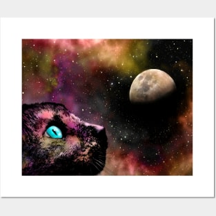 Siamese Cat 619 Planet Space Posters and Art